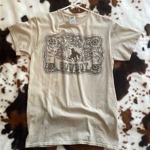 BRONC buckle western graphic tee